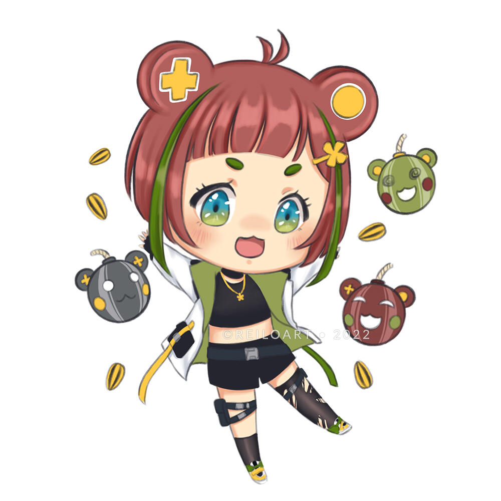 Reilofu with her hamubombs